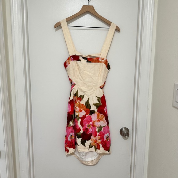 Closet Collection Dresses & Skirts - Closet Collection | NWT Floral Tropical Print Open Back Dress, Size S